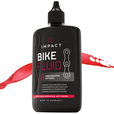 Impact BikeFluid - Einzigartiges 8 Komponenten Fahrrad Kettenöl für Dein Bike
