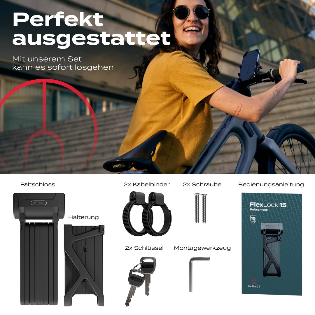 impact fahrradschloss Impact FlexLock 15
