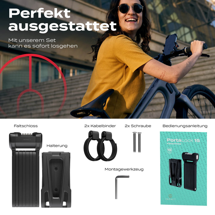 fahrradschloss stufe 15 Impact PortaLock 15