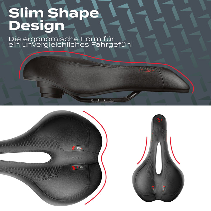 fahrradsattel passgenau Impact ComfortFit