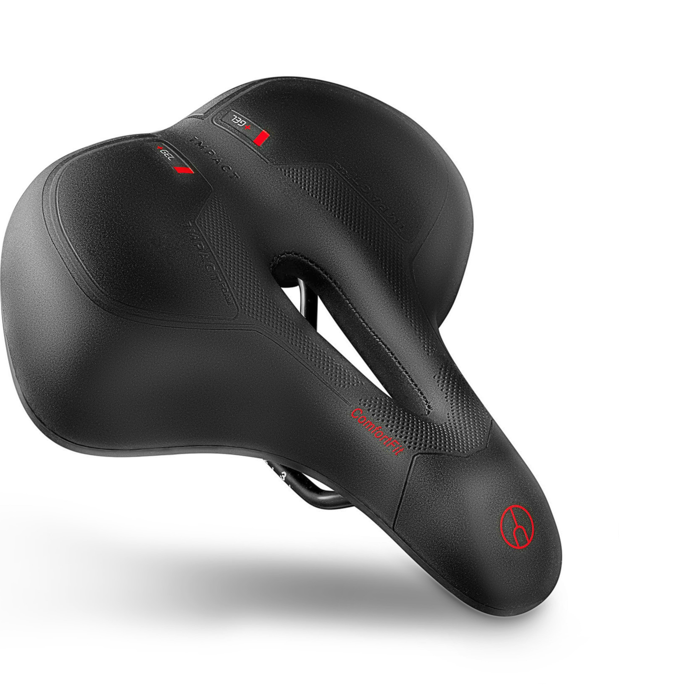 Impact ComfortFit - ergonomischer Fahrradsattel mit Soft Gel Einlagen & Micro Foam