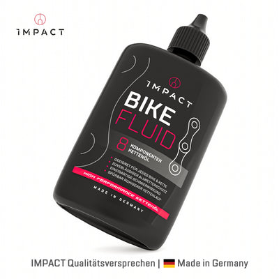 Impact BikeFluid - Einzigartiges 8 Komponenten Fahrrad Kettenöl für Dein Bike