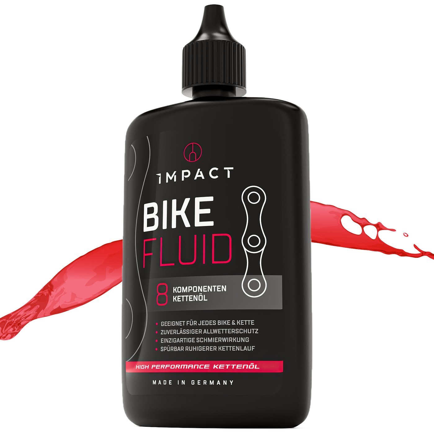 Impact BikeFluid - Einzigartiges 8 Komponenten Fahrrad Kettenöl