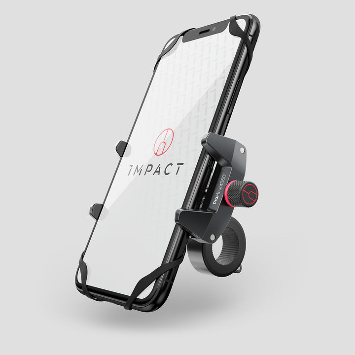 grefay fahrrad handyhalterung scooter universal Grefay Handy Halterung 360° Universal Handyhalterung Für Fahrrad & Motorrad – Lenkermontage, Aluminium, Schwarz MU23606392362-2 Halter