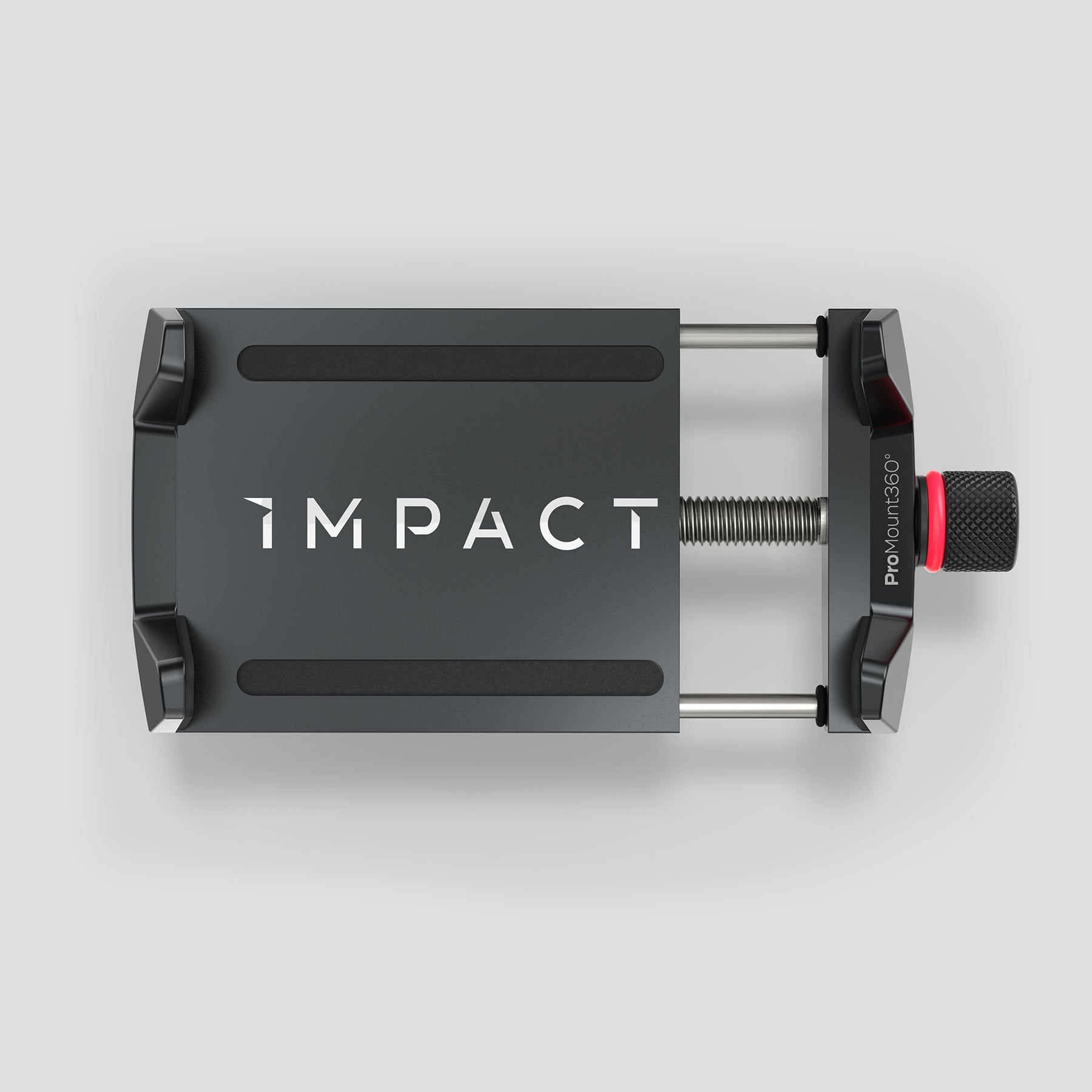 Impact Pro Mount 360° - Extrem stabile Fahrrad & Motorrad Handyhalterung  aus Metall - mit 360° Kugelgelenk & Sicherheitsgummi - Universal Handyhalterung  Fahrrad & Motorrad - Handy Fahrradhalterung