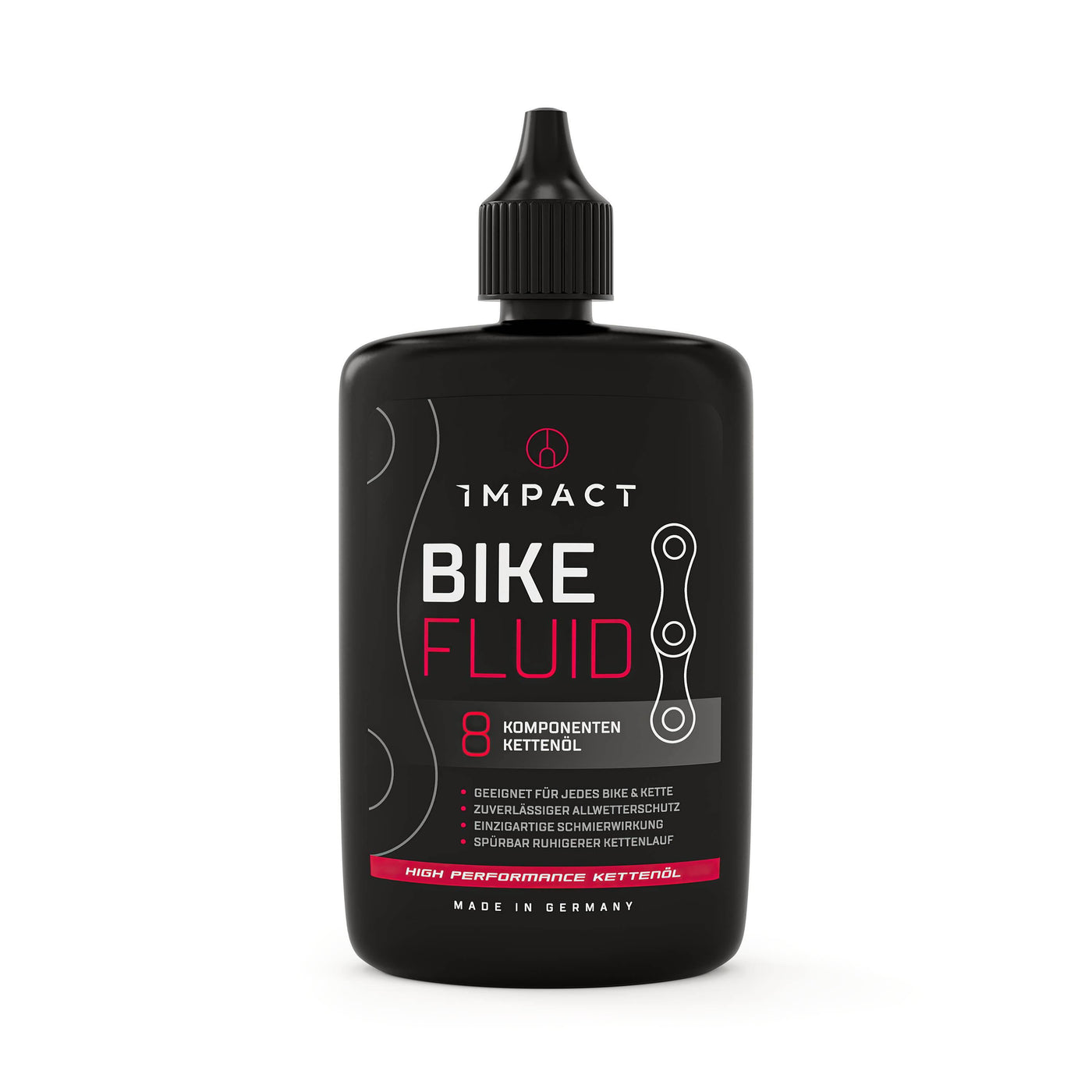 Impact BikeFluid - Einzigartiges 8 Komponenten Fahrrad Kettenöl für Dein Bike - Impact Bike Accessories